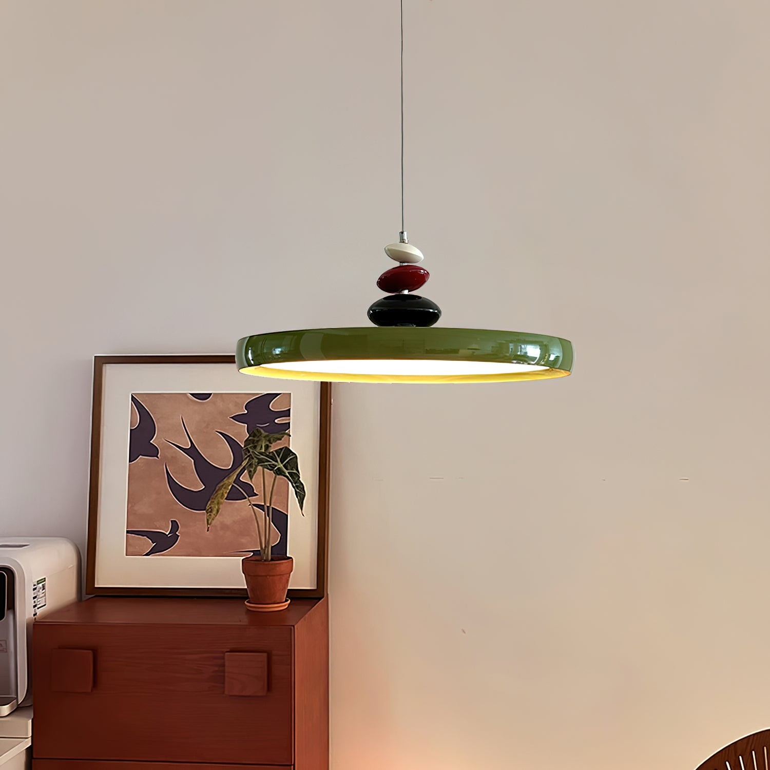 Simple Rocker Arm Flying Saucer Creative Chandelier M274