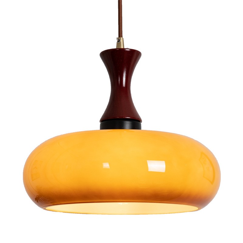 Retro Bauhaus Glass Pendant Light S86