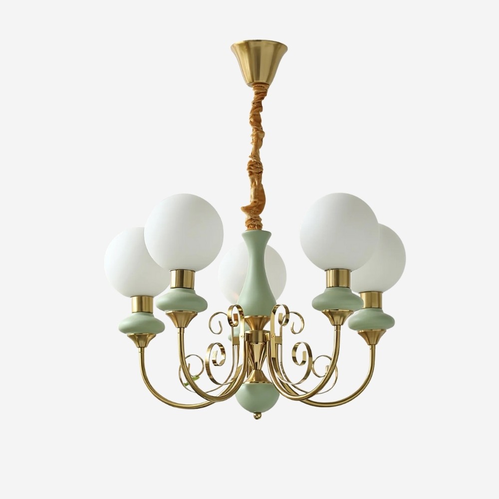 Modern Chandelier with Graceful Silhouette for Ambient Light S219