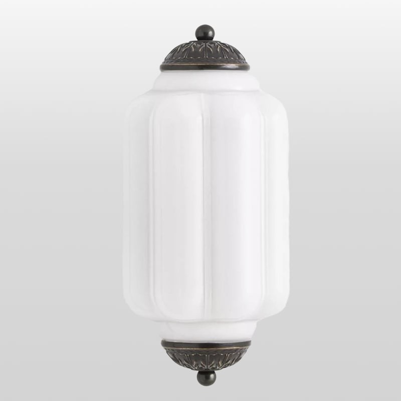 Eloise Elegant Glass Wall Sconce - Vintage Lighting for Bedroom T290
