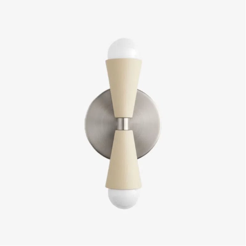 Pyralis  Cone Shade  Double Wall Light - Contemporary Living Room Glow T334