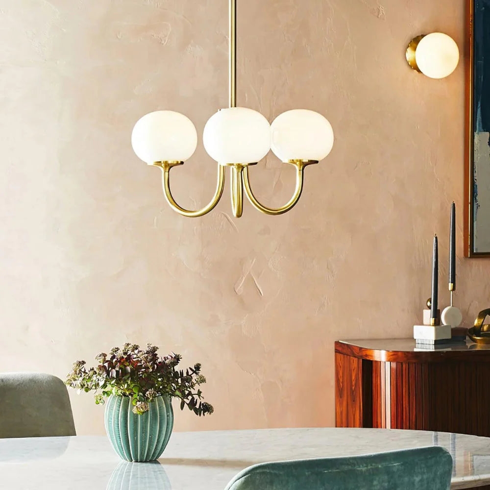 Marshmallow Modern Glass Chandelier T2000