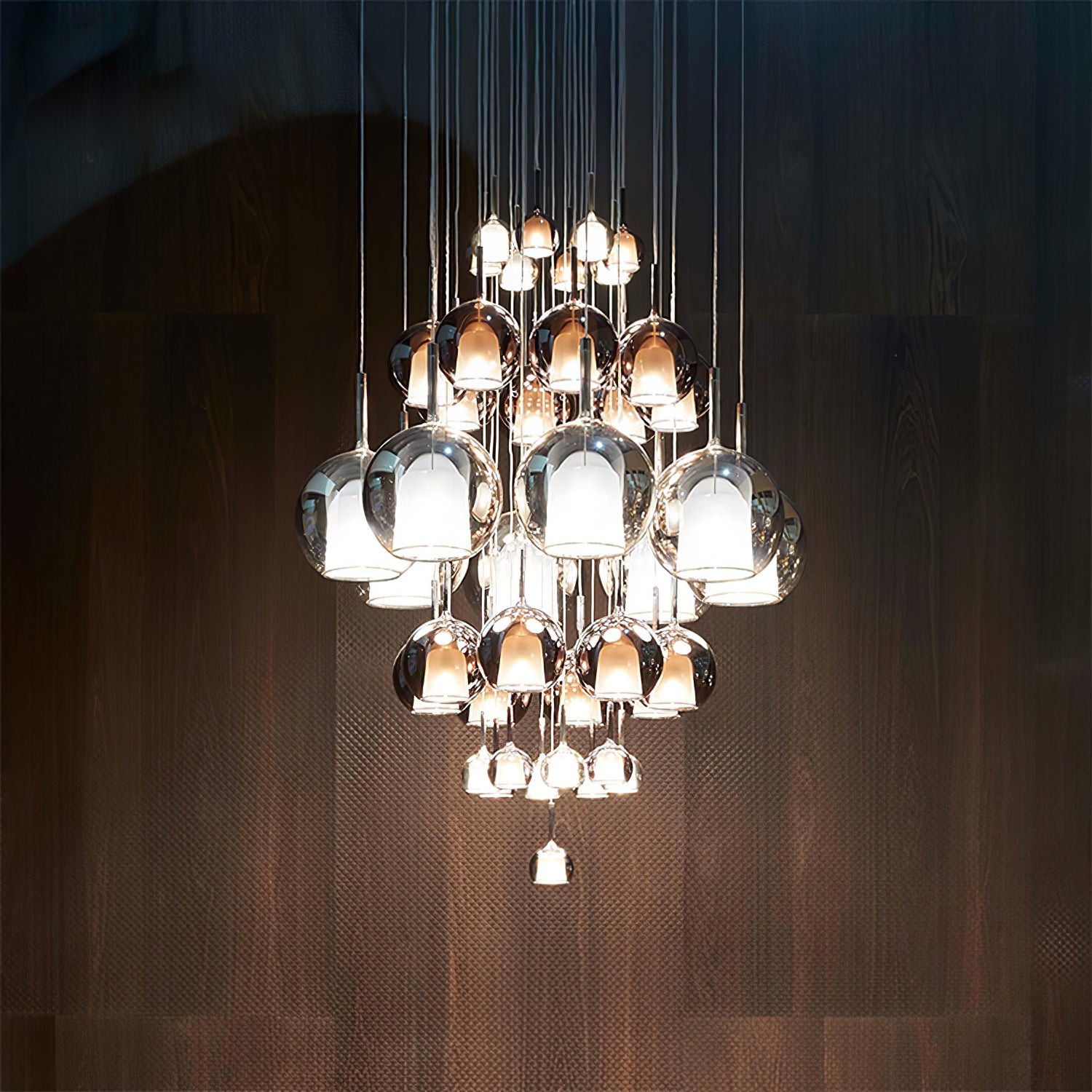 Glo Wine Glass Shaped Pendant Light S185
