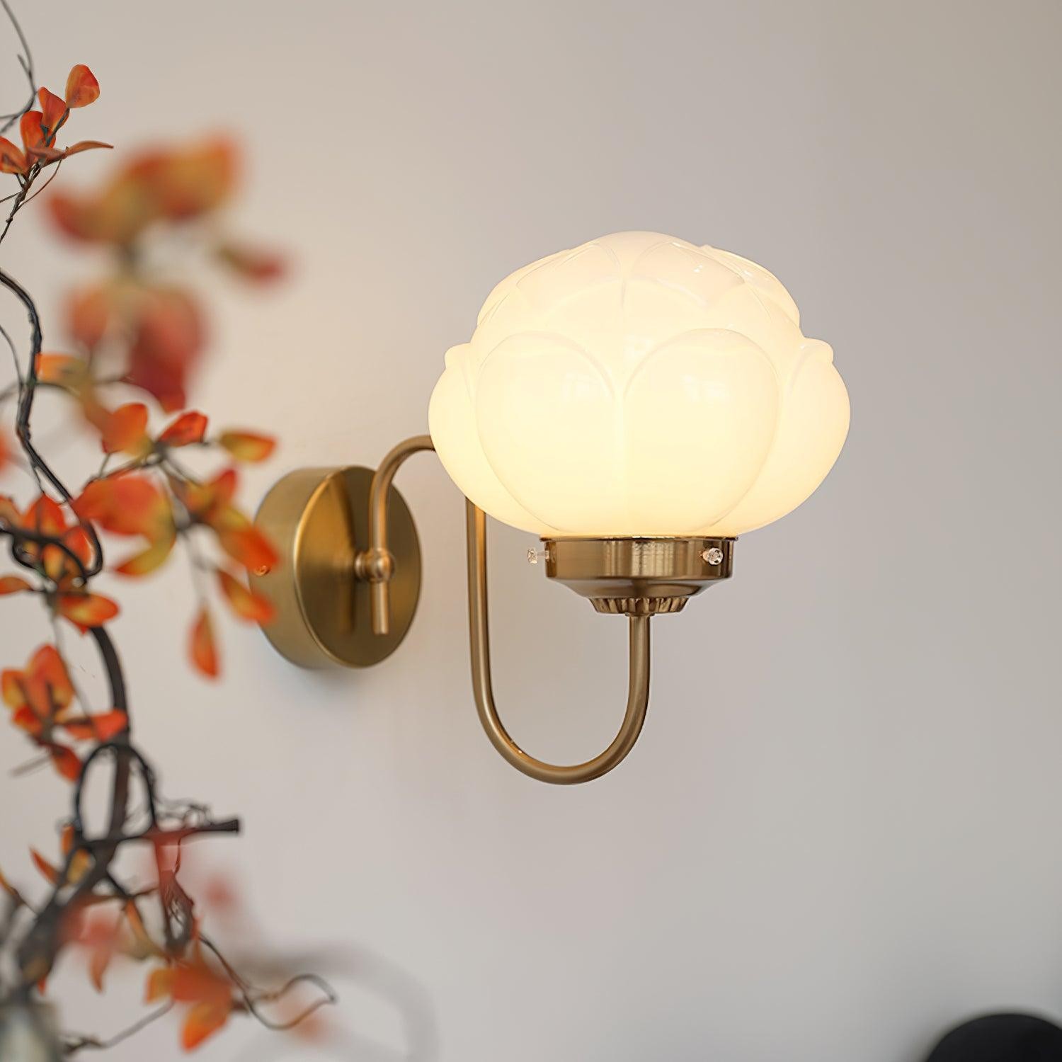 Lotus Flower Wall Lamp P041