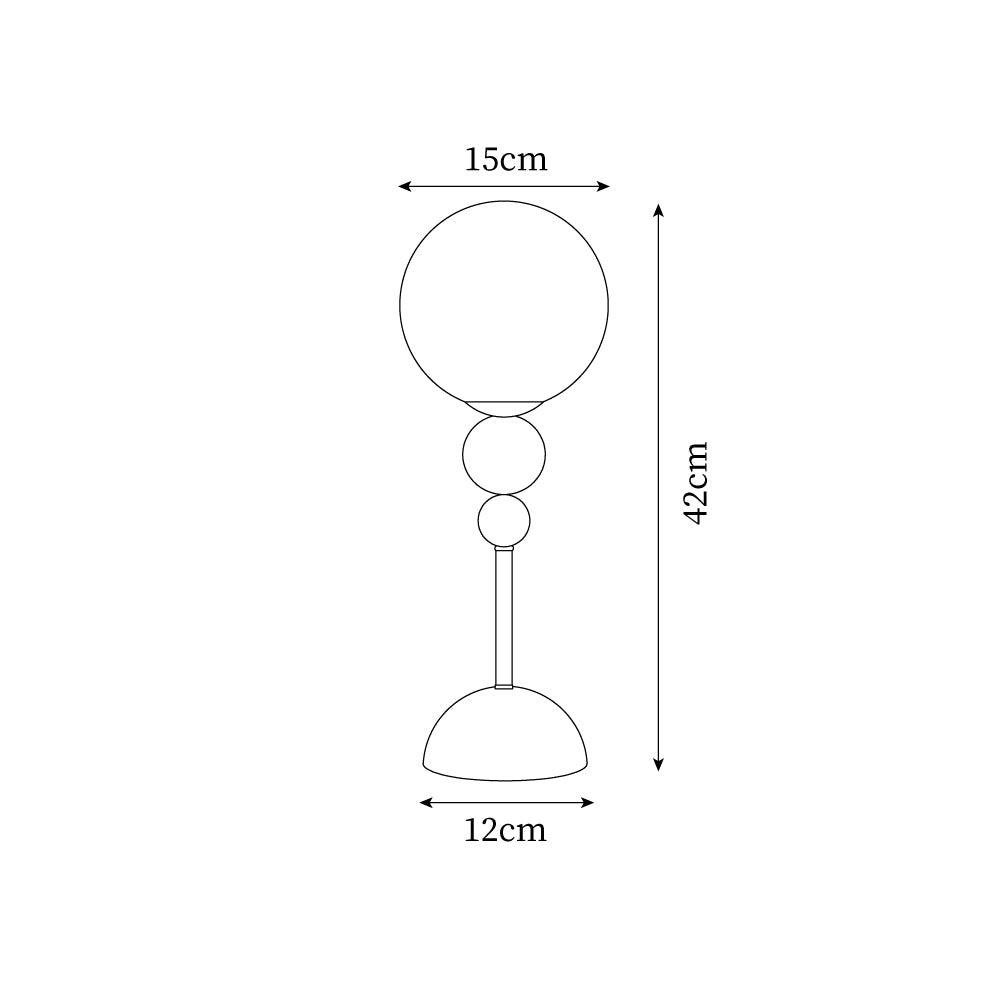 New Creative Spherical Vertical Decorative Table Lamp M170