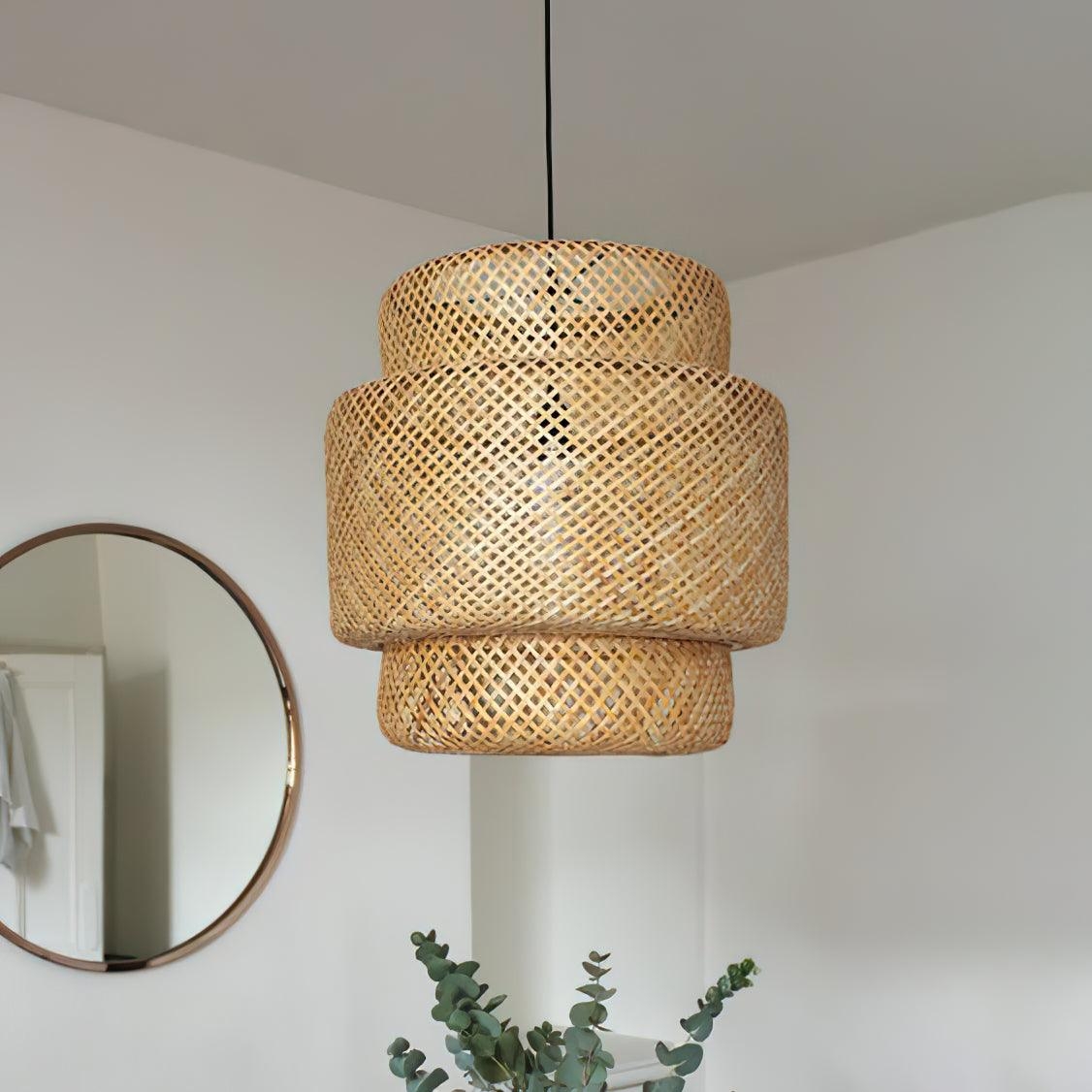 Bamboo Pendant Light T2111