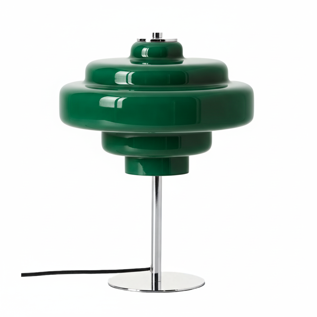 Koloro Multi-Layer Table Lamp - Vintage Glass and Metal for Living Room T276