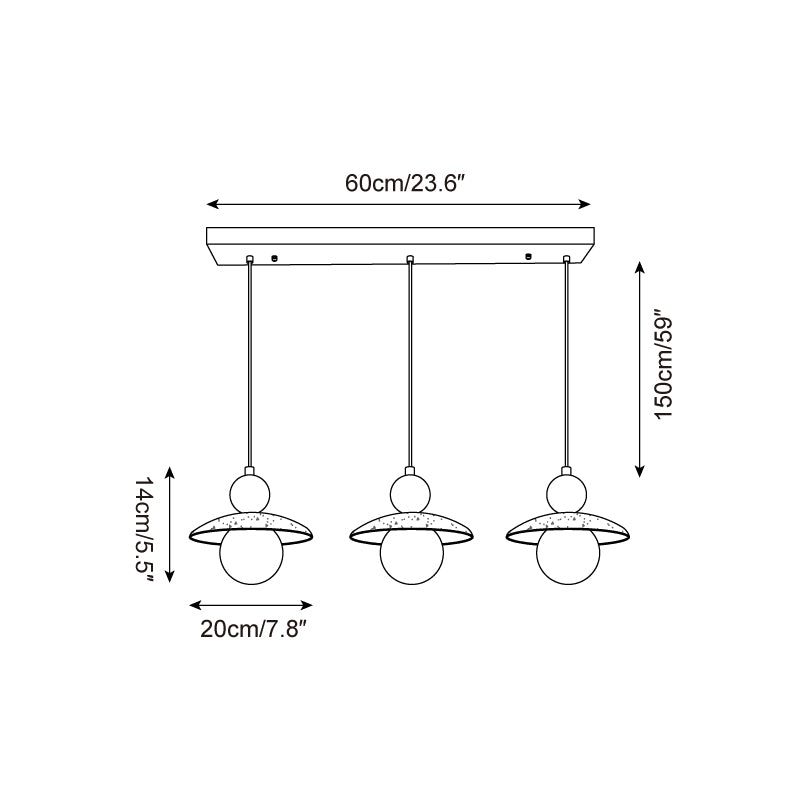 Modiva Pendant Lamp T1402