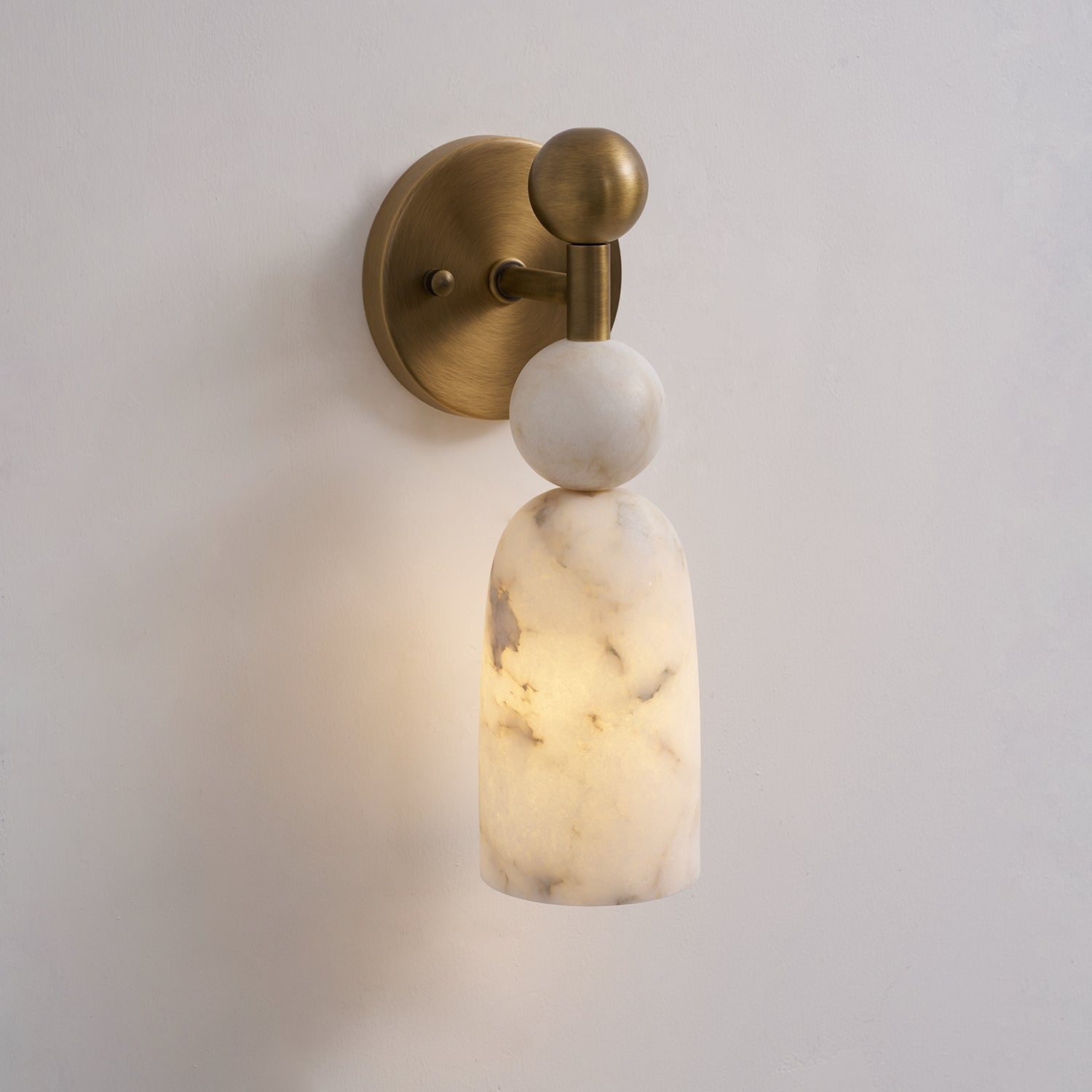 Flume Alabaster Wall Lamp T1989