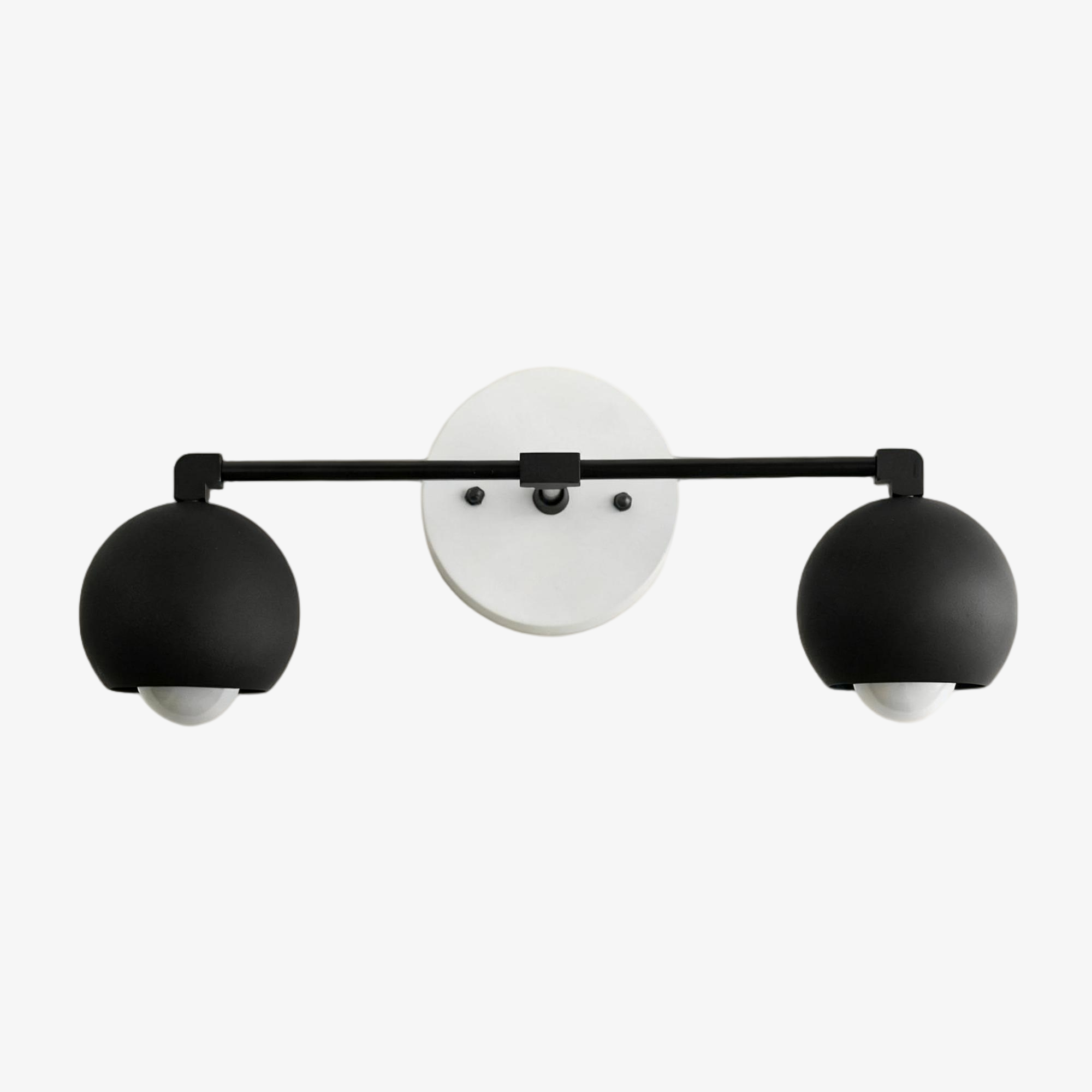 Metio Dome Decorative Vanity Light - Classic Orb Shade Bathroom Wall Lamp T324