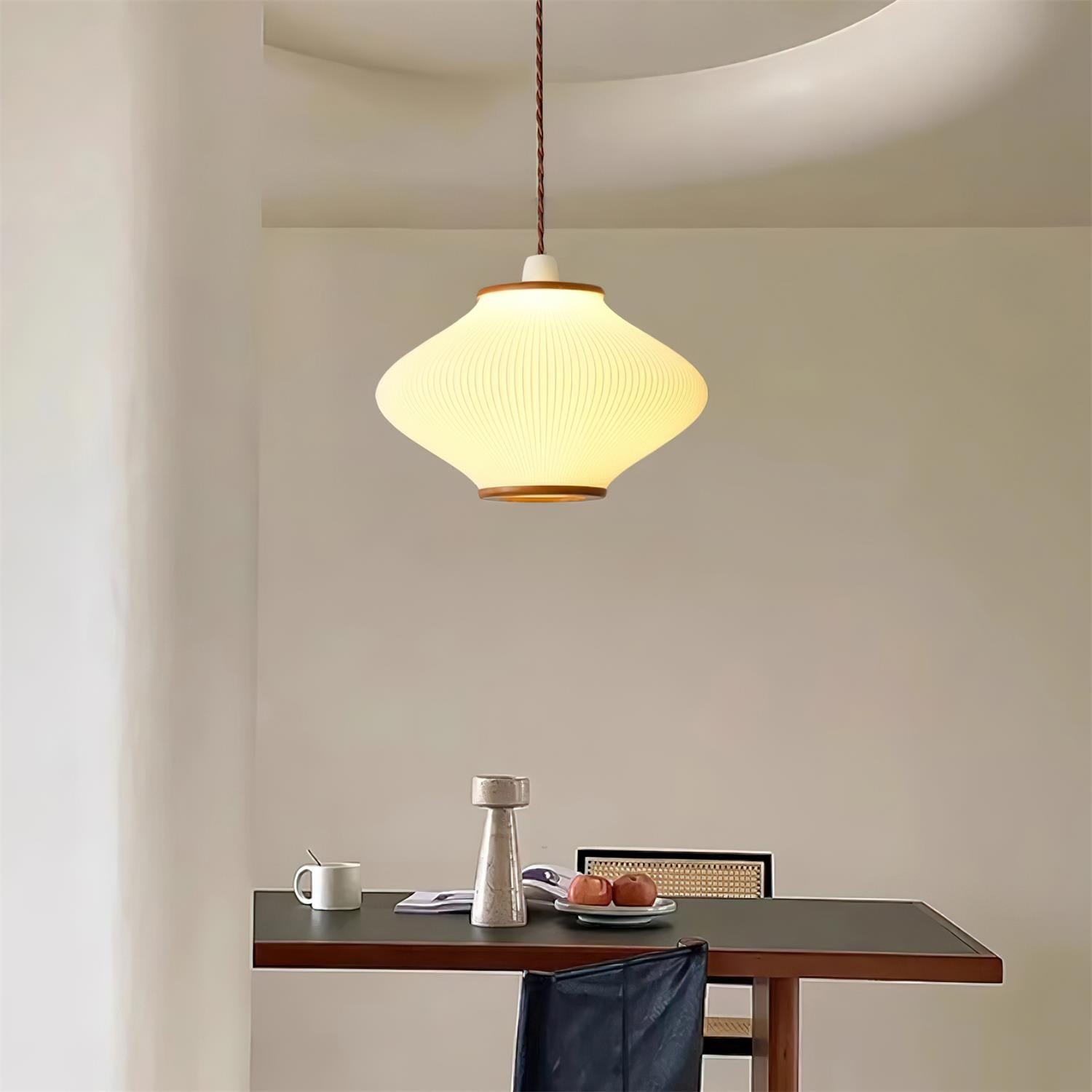 French Style Pine Bell Pendant Lamp M259