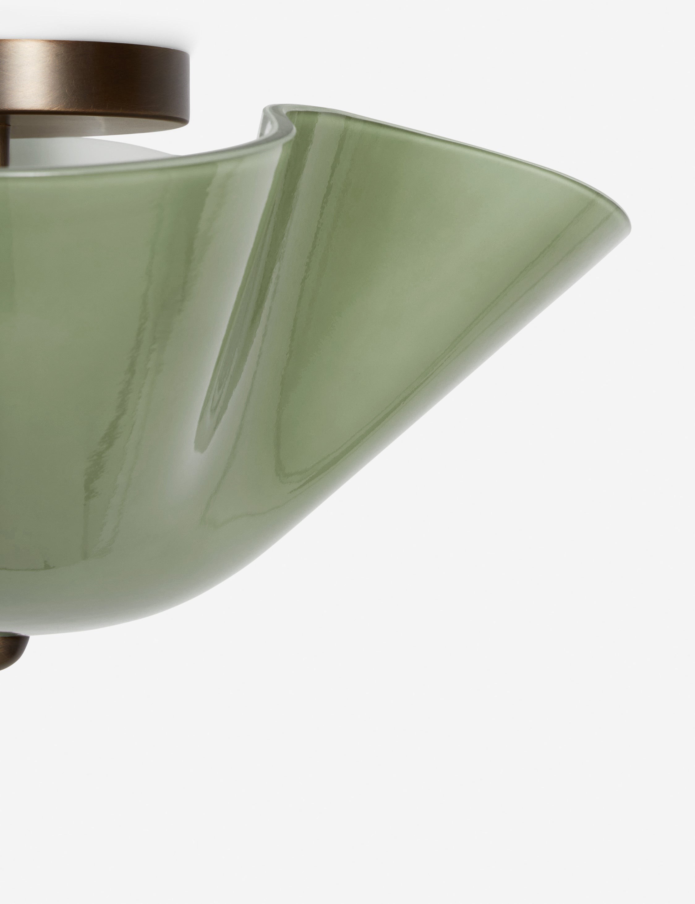 Bellina Modern Glass Flush Mount - Accent Light for Living Spaces T283