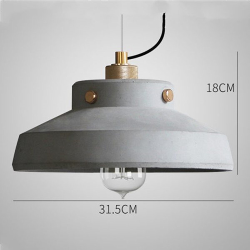 GOTHEX Cement Pendant Light