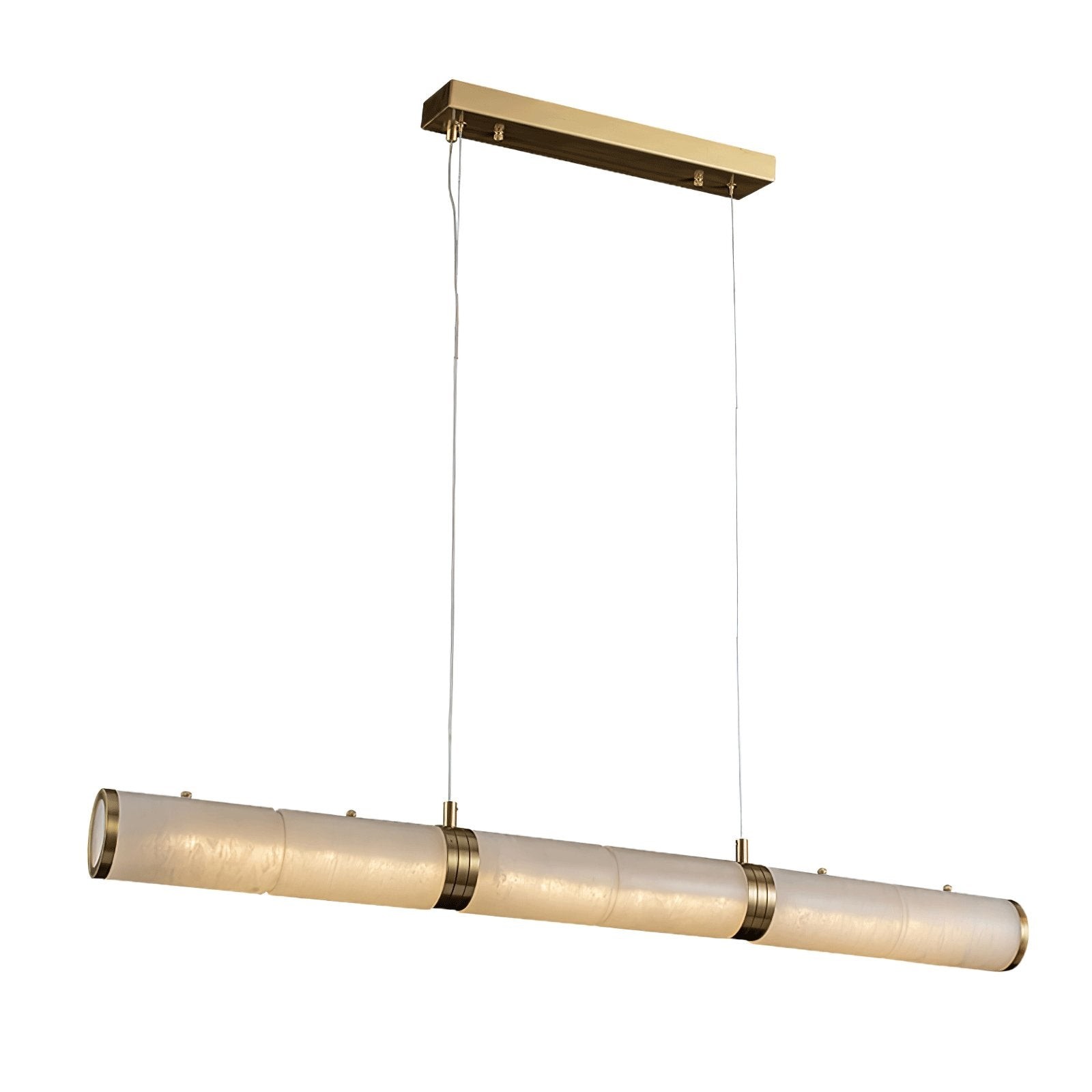 Luxurious Alabaster Beam Pendant Light M581
