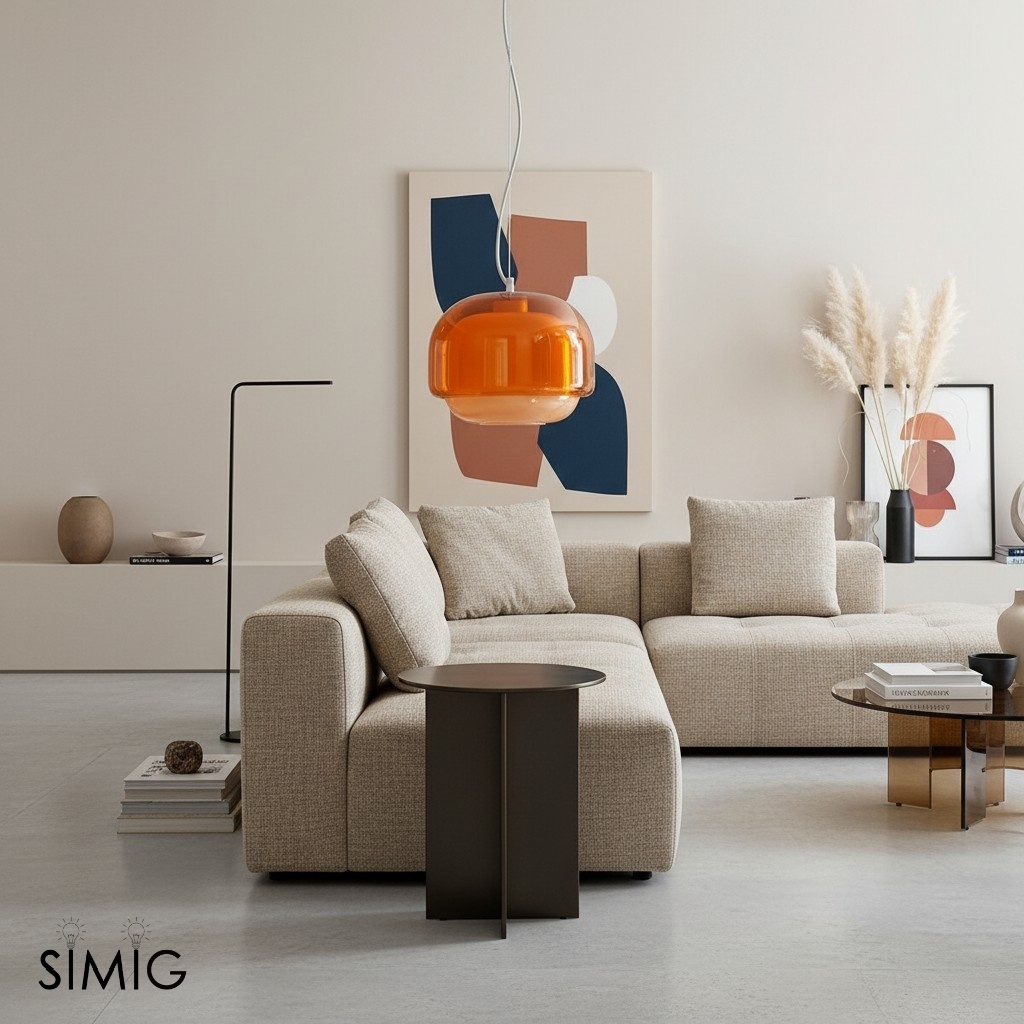Clinco Layered Glass Hanging Lamp ‑ Chic Design for Living Room S251