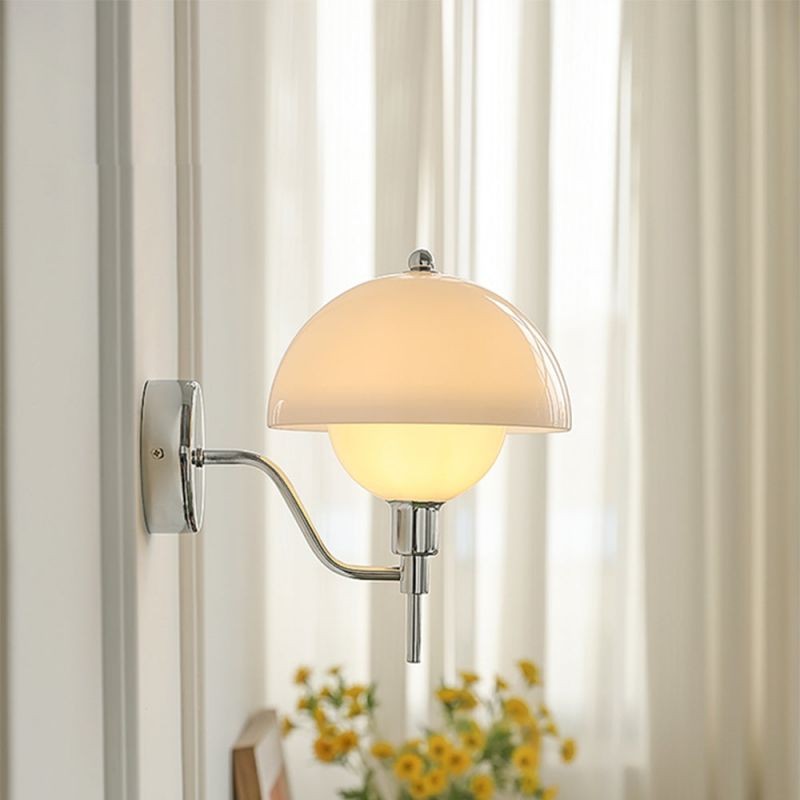 Cream Mushroom Aisle Wall Lamp S157