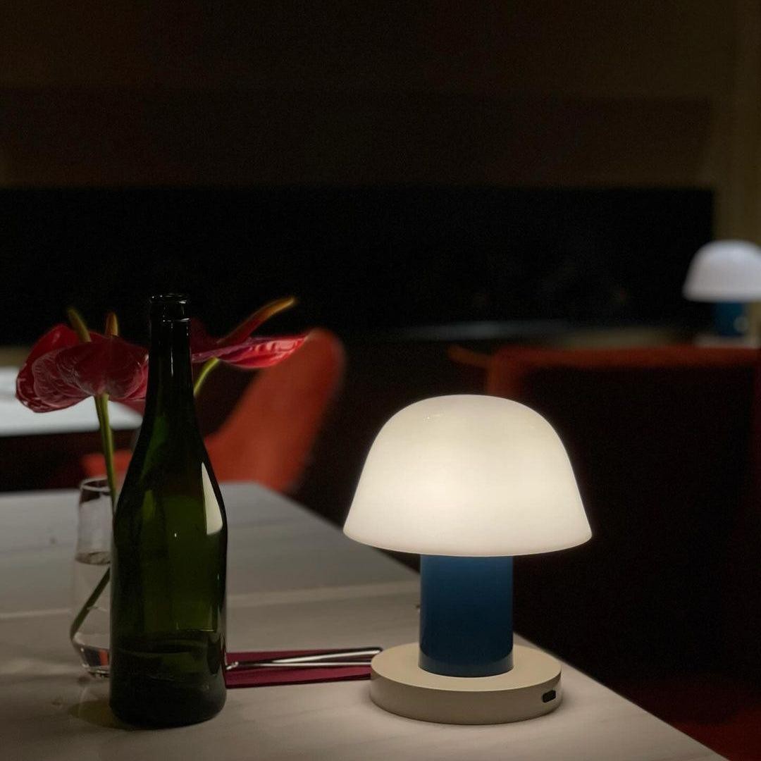 Minimalist Mushroom Cordless Table Lamp M528