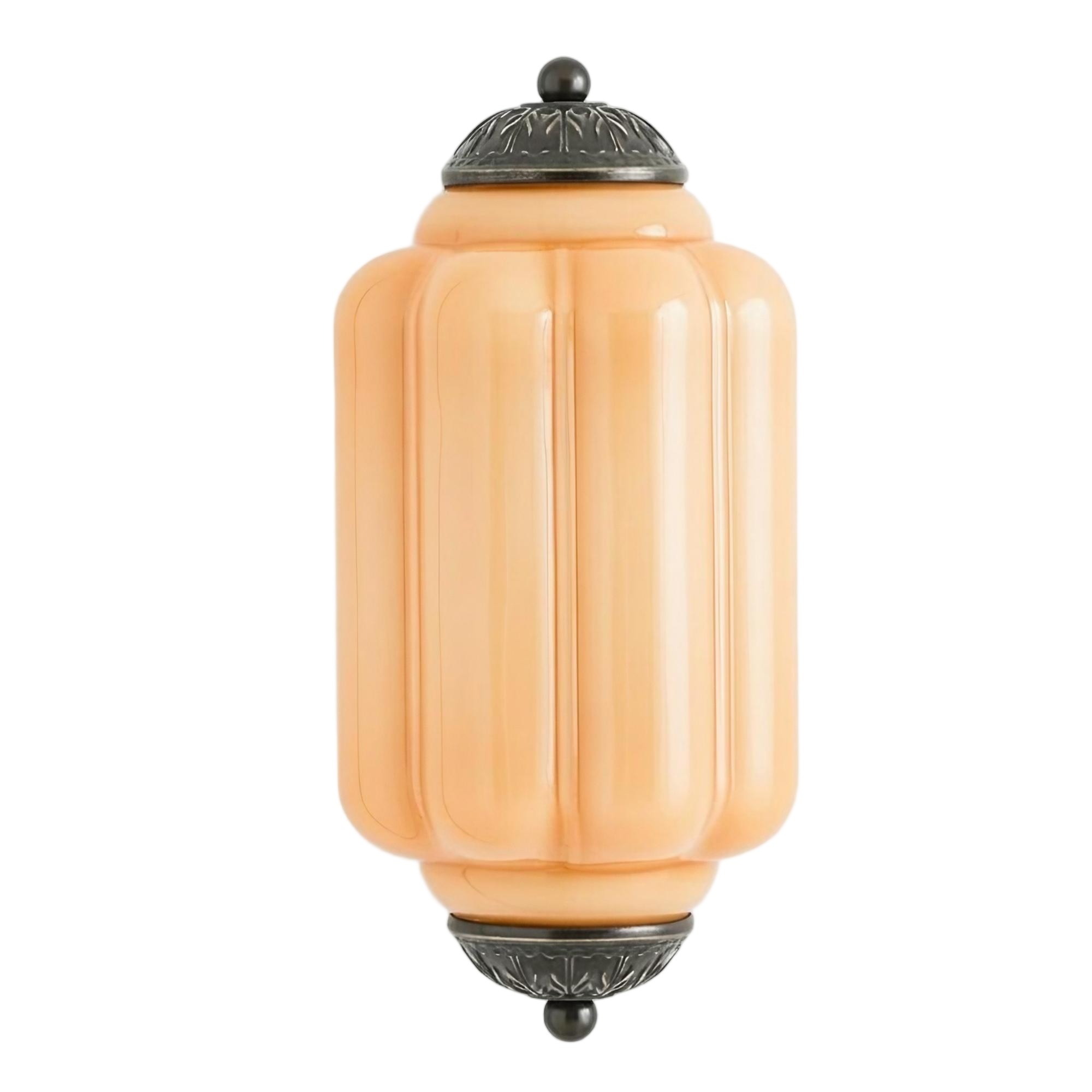 Vintage Eloise Glass Wall Light - Art Deco Style for a Chic Living Room G52
