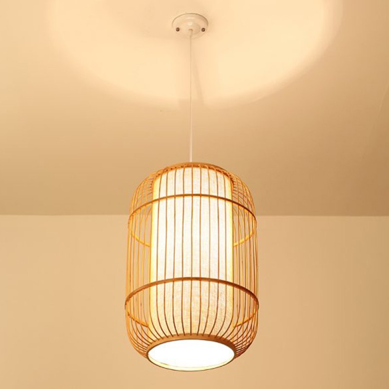 CAGE Wooden Pendant Light