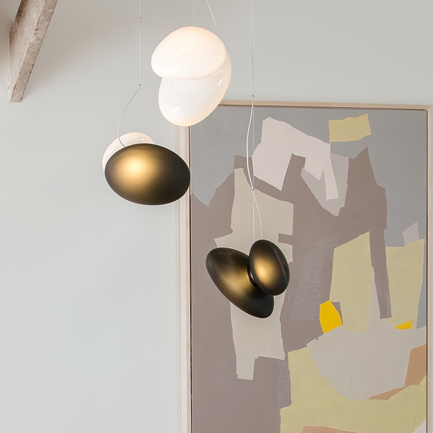 Translucent Frosted Glass Pendant Light M217