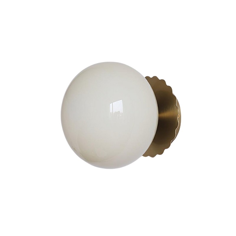 Bauhaus Spherical Glass Wall Lamp S176