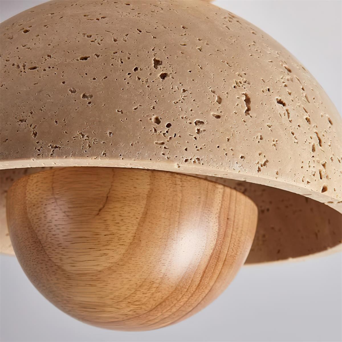 Japanese Wooden Inverted Ceiling Light M88