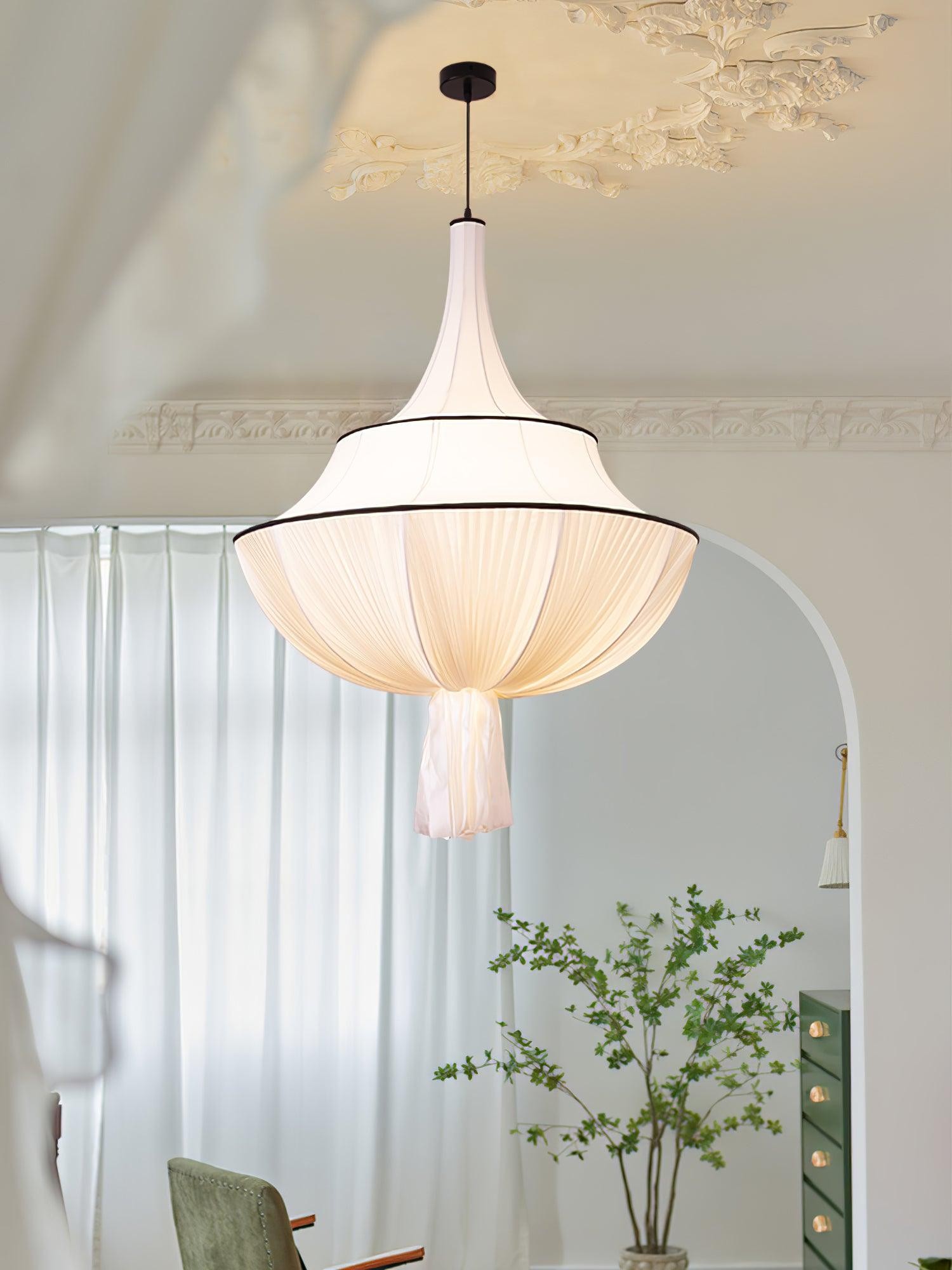 Fabric Art Decorative Pendant Lamp M258
