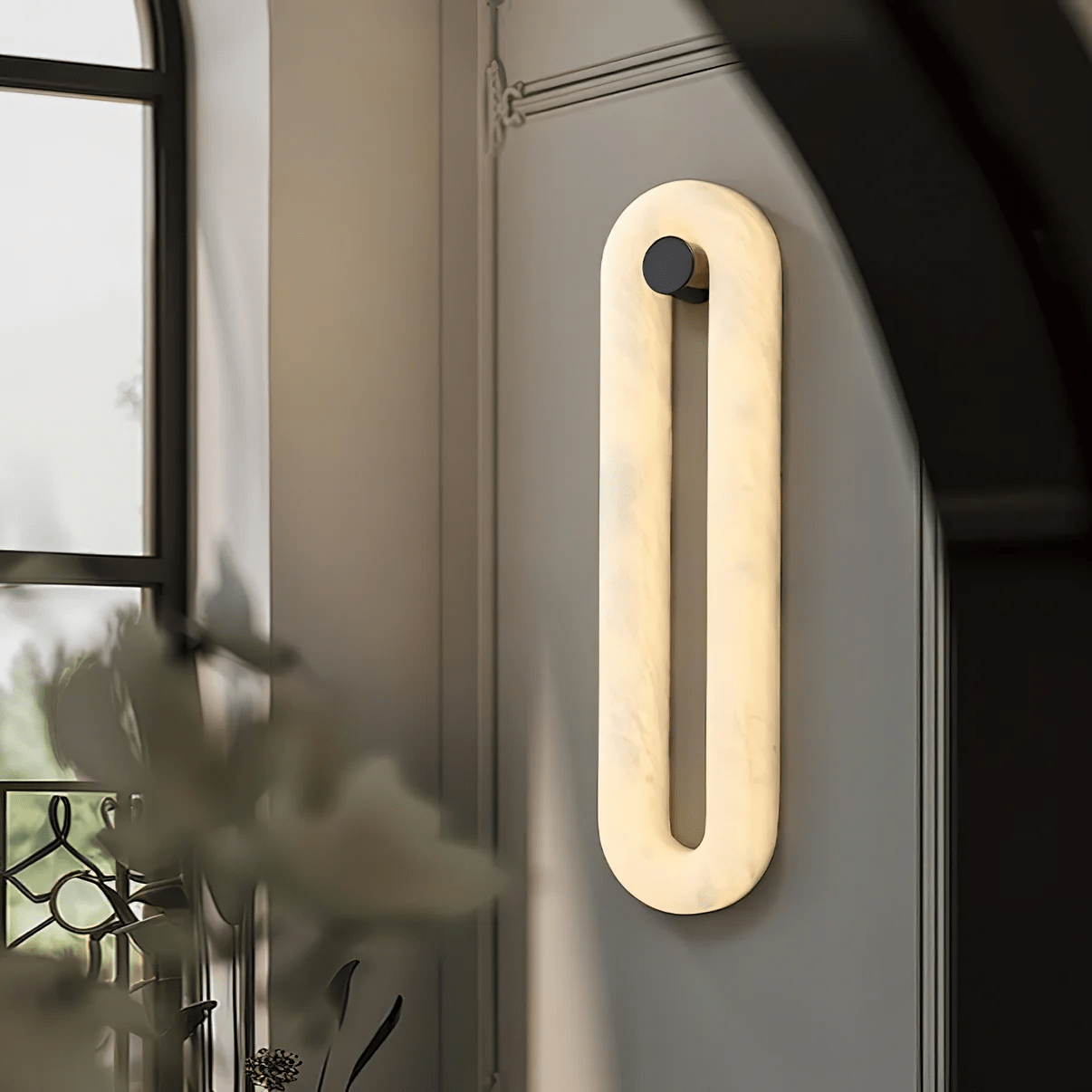 Alabaster Loop Wall Light T1618