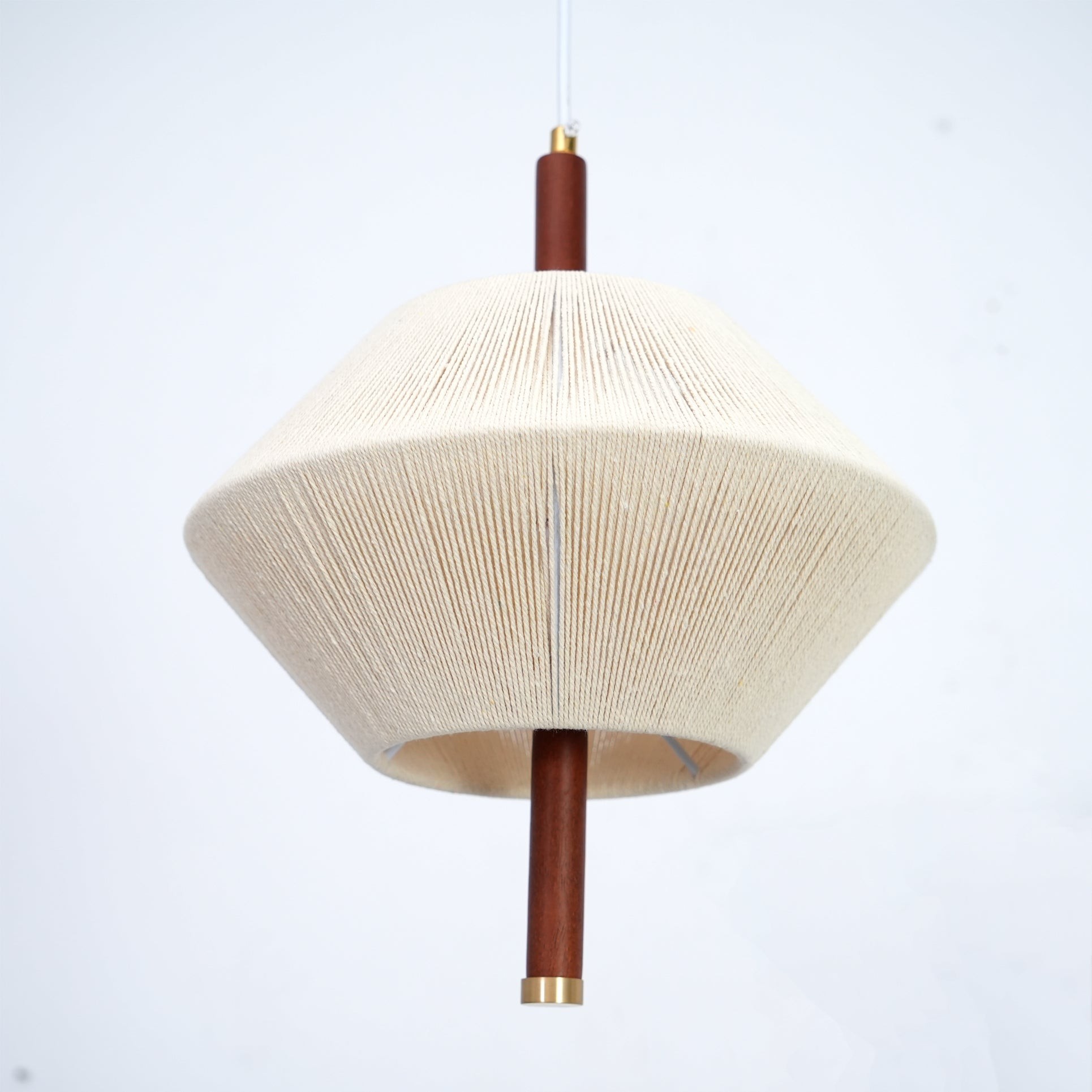 Japanese Wabi-Sabi Style Woven Fabric Pendant Lamp M10
