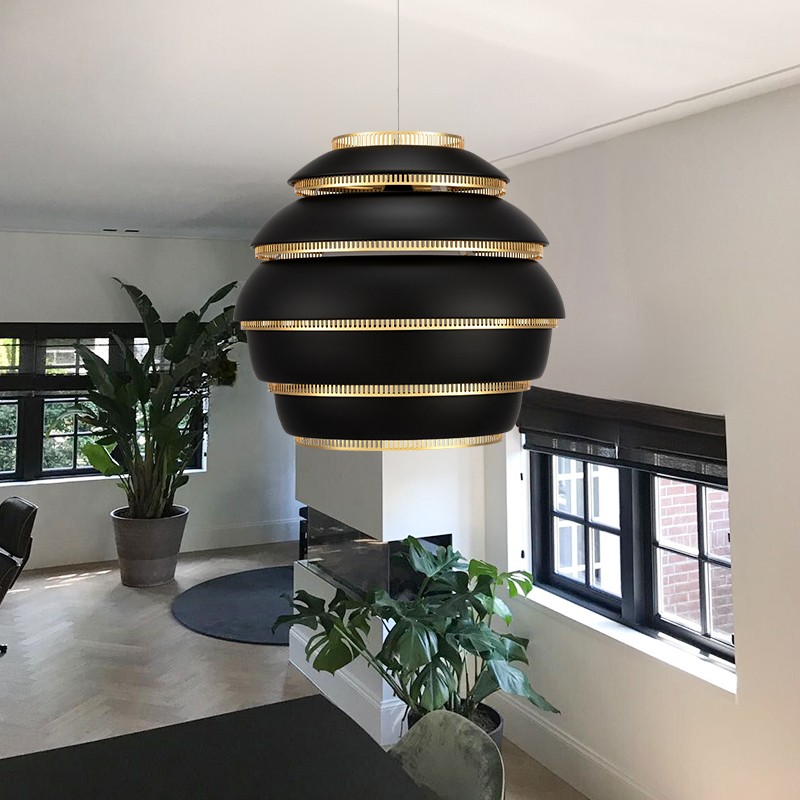 Classic Multilayer Beehive Pendant Light
