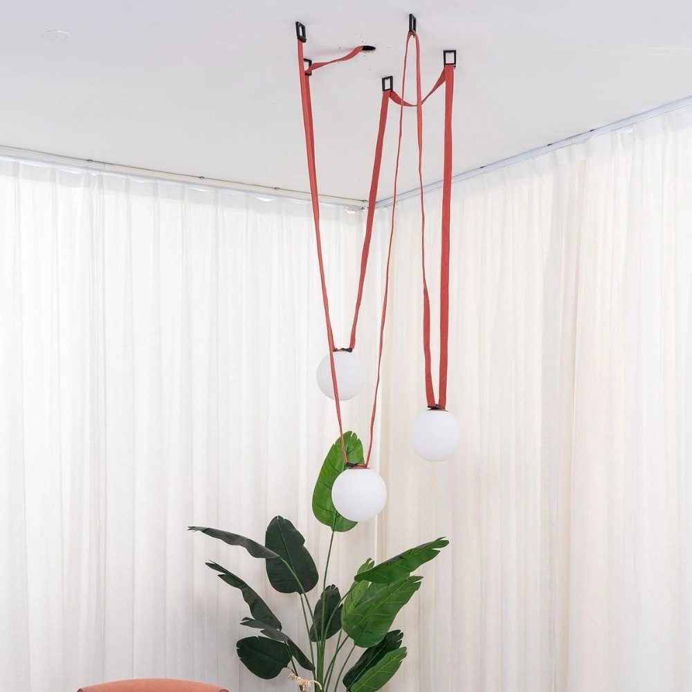 Flexible Belt-Style Pendant Lamp for Customizable Ambient Light S241