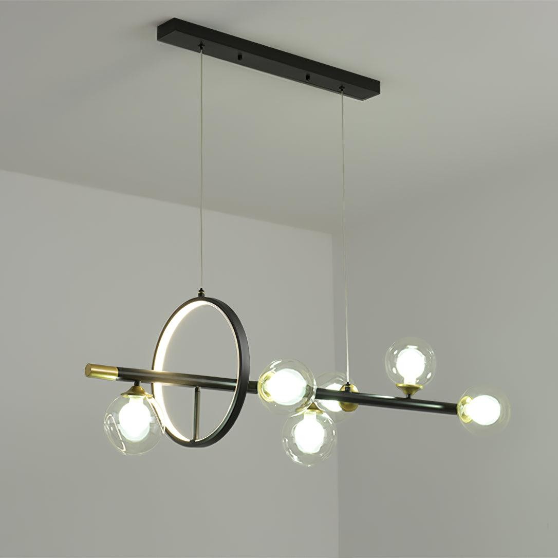 Creative Horizontal Long Bar Chandelier M553