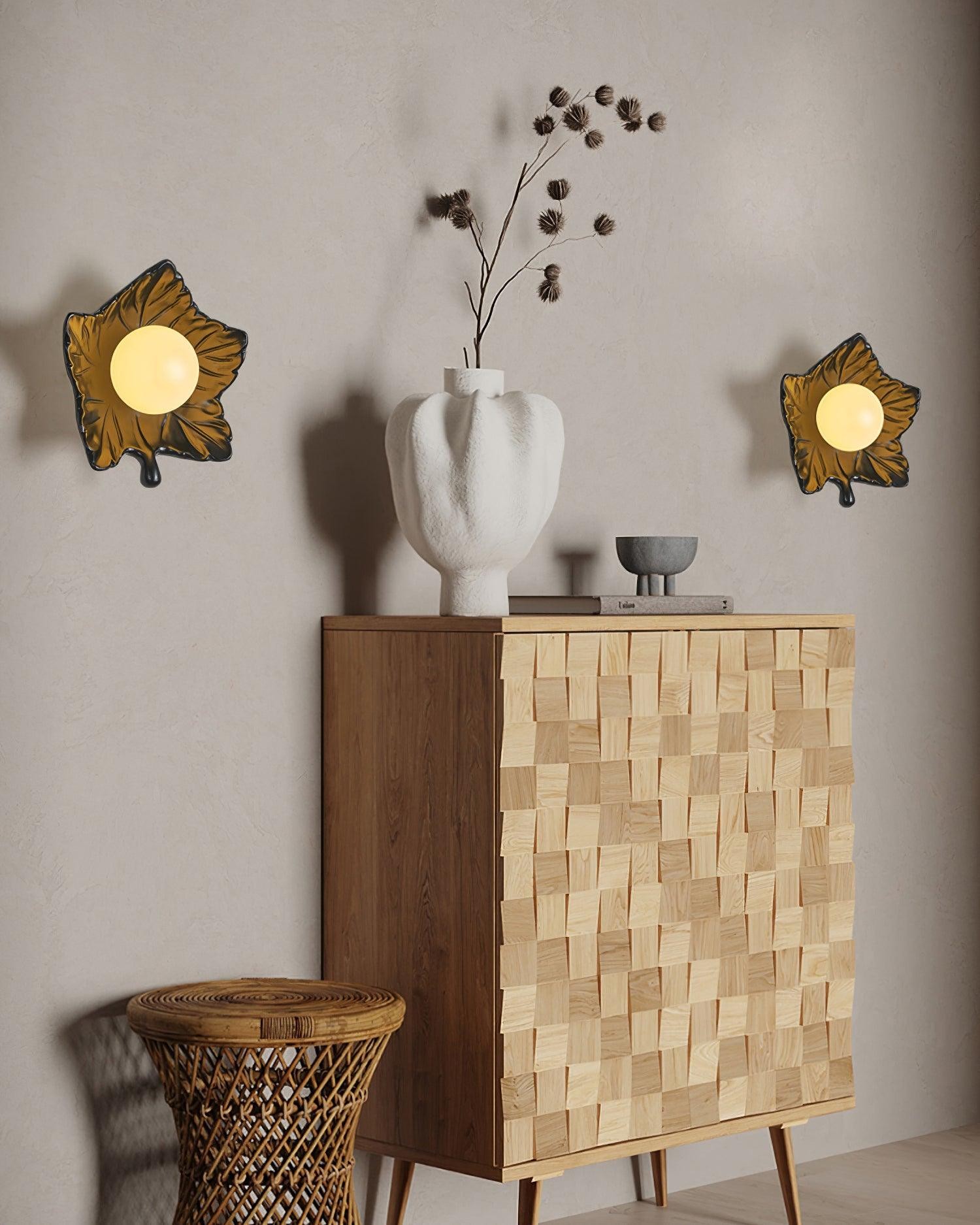 Maple Leaf Wall Light M262