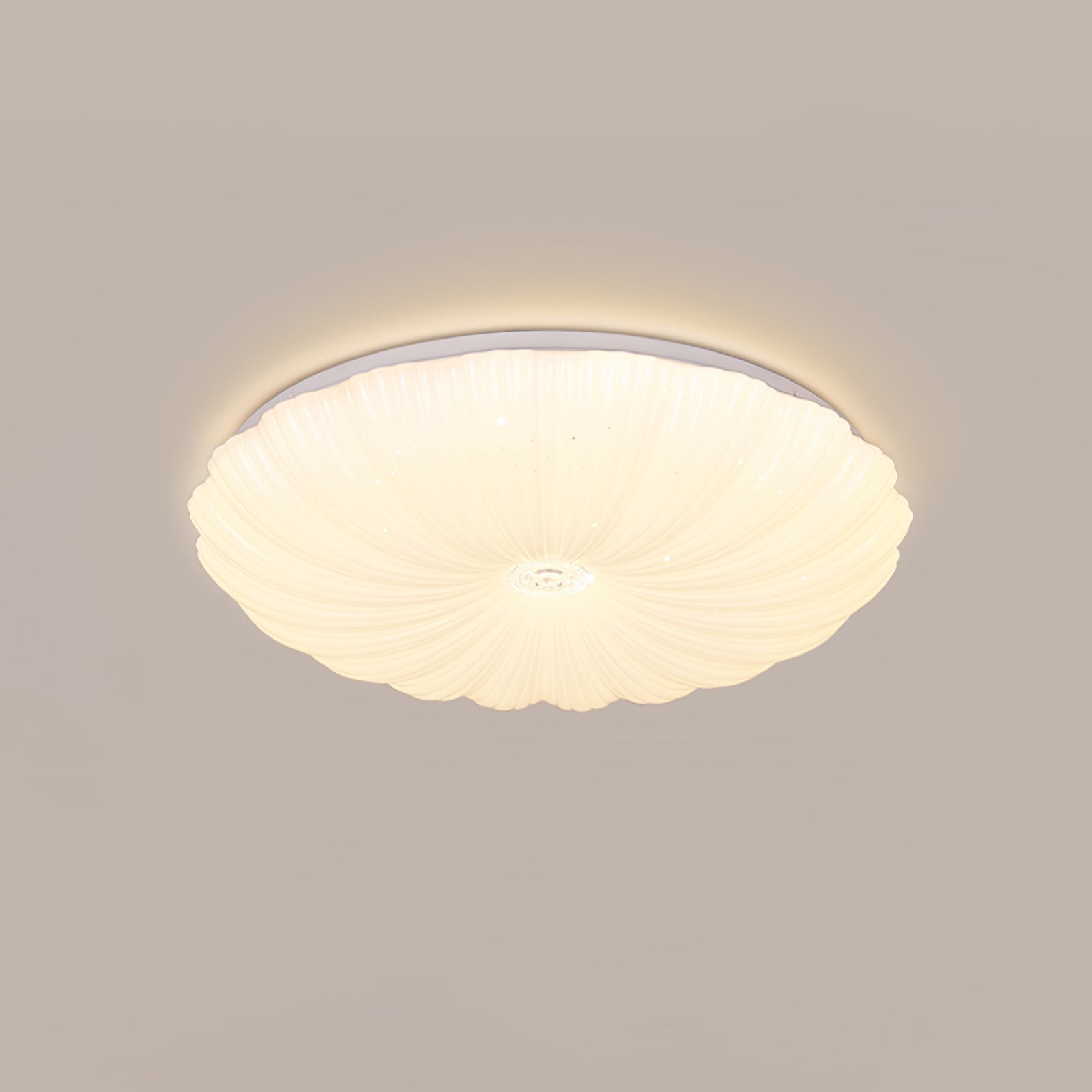 Acrylic Shell Round Ceiling Lamp M412