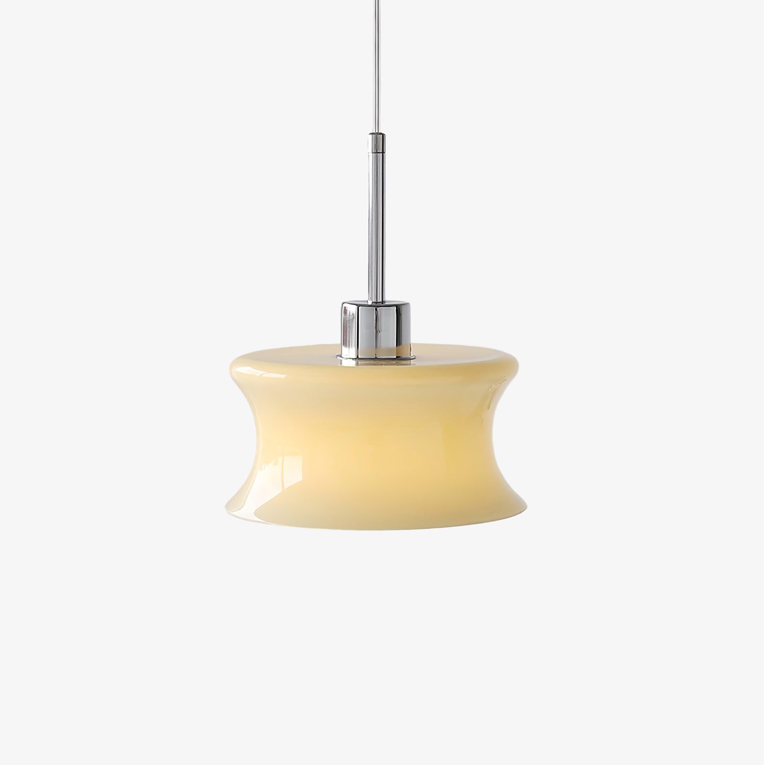 French Vintage Glass Window Pendant Lamp M392