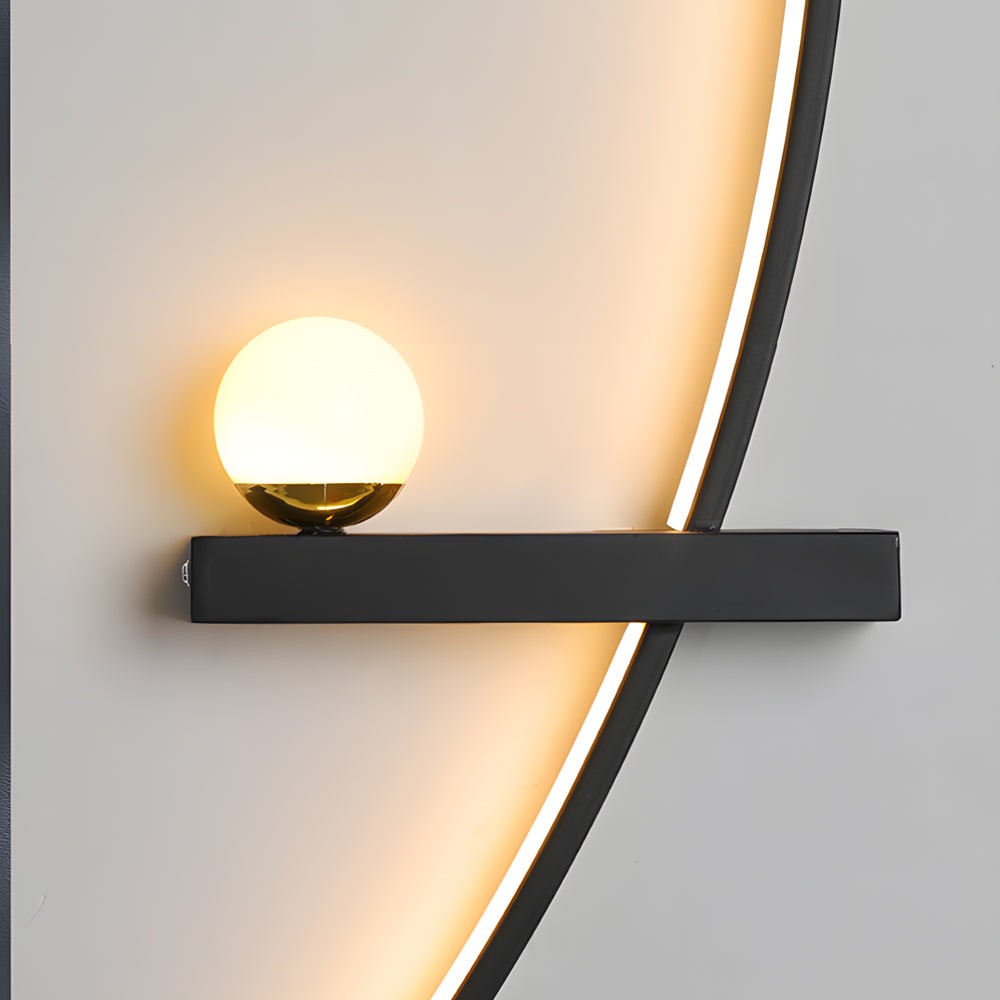 21'' Curved Strip 3 Step Dimming LED Wall Sconce G03