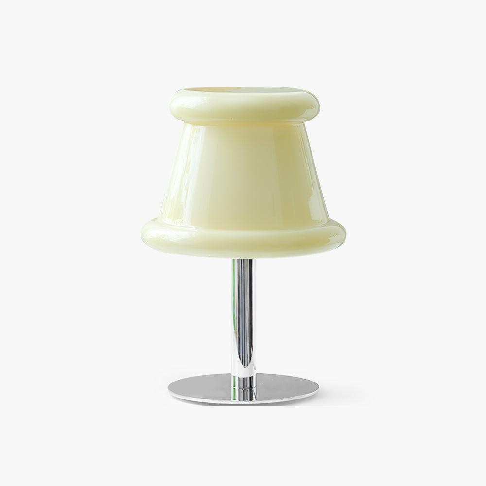 Cream Creative Irregular Cylindrical Table Lamp M533