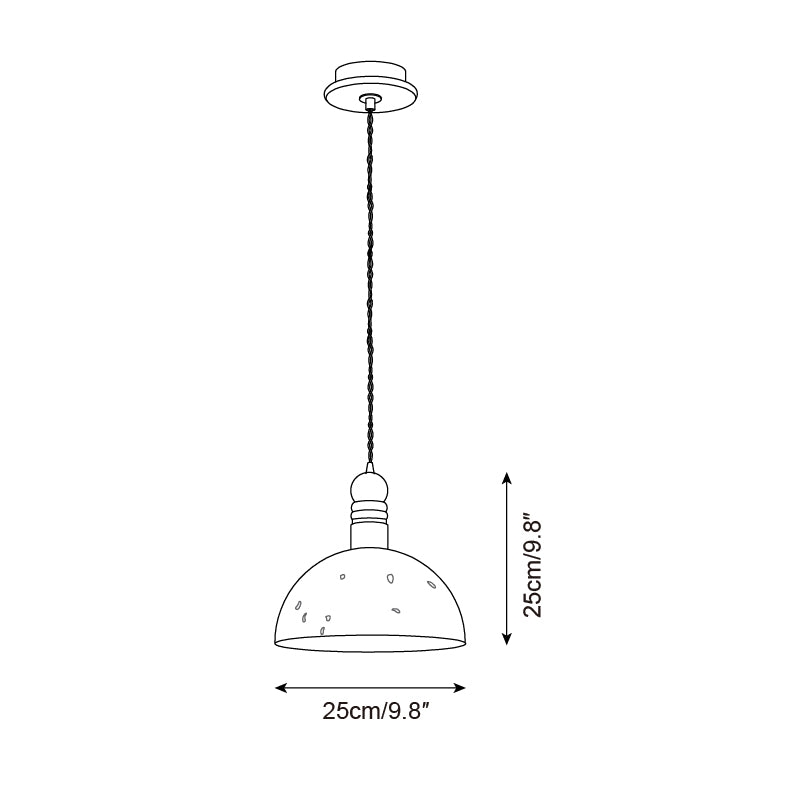 Sylvane Dome Pendant Lamp T1416
