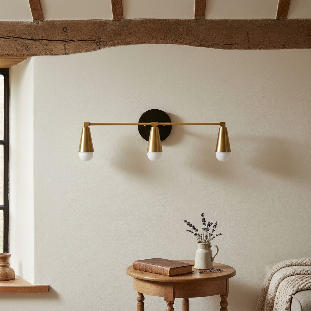 Pyralis Cone 3 Light Vanity Light - Modern Sconce T301