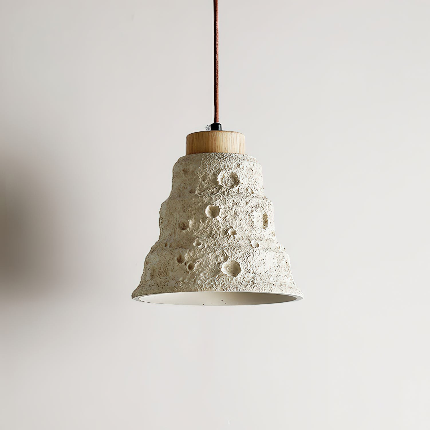 Japanese Wabi Sabi Cement Bell Shape Pendant Light G63