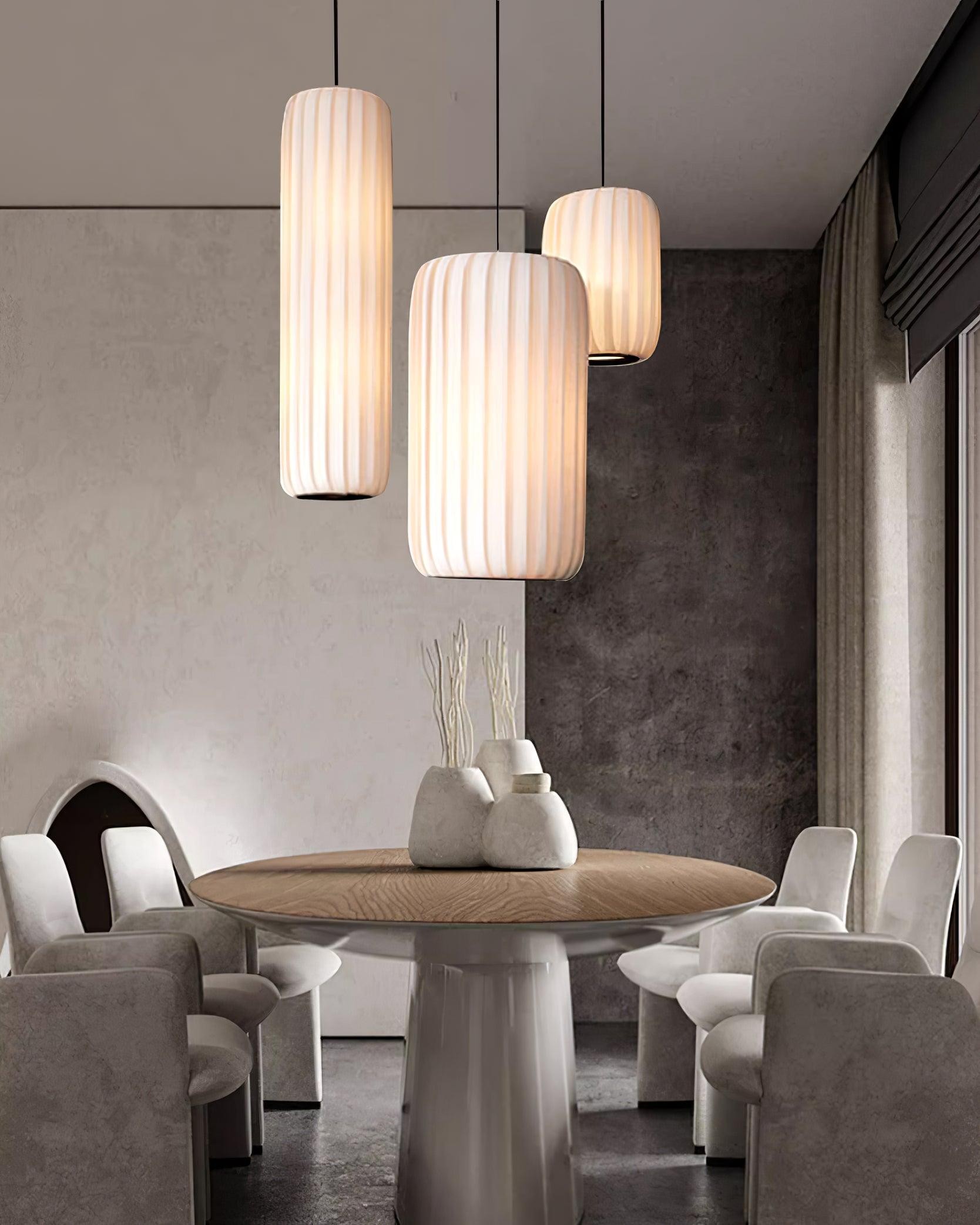 Scandinavian Minimalist Fabric Pendant Lamp M232
