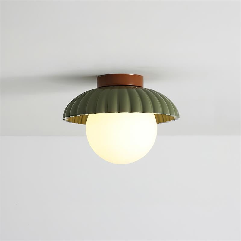 Alien Cream Glass Ceiling Light - Modern Nordic Ceiling Fixture M77
