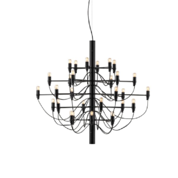 Tendrila Multi-Light Chandelier - Industrial Style Pendant Light for Dining Room