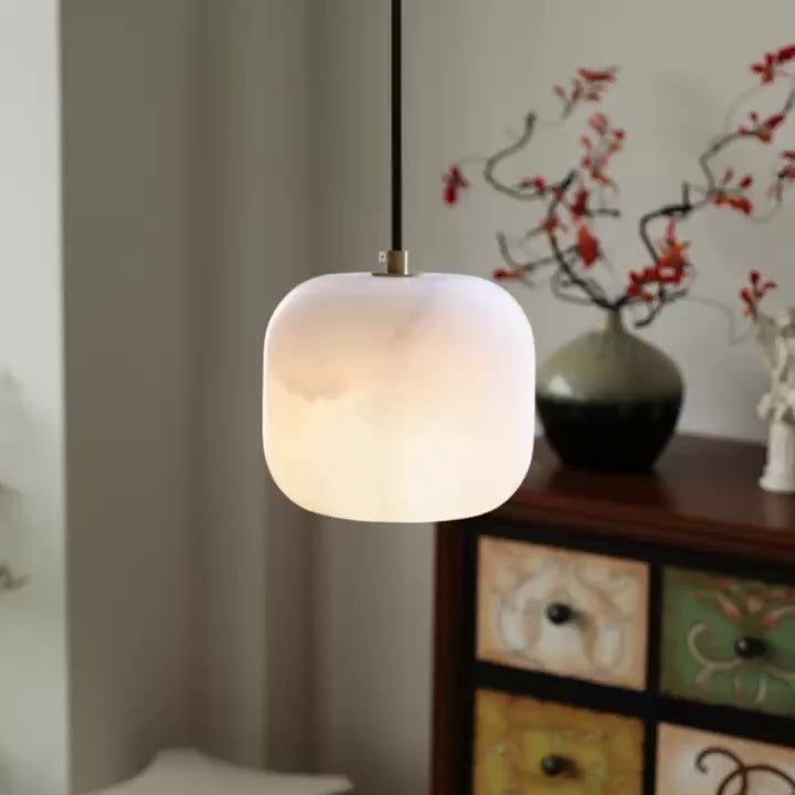 Alabaster Bedside Pendant Light T1647