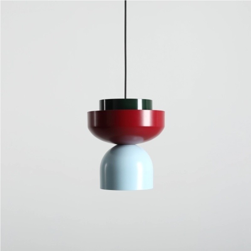 Contemporary Dual‑Shade Pendant Light for Dining or Kitchen S230