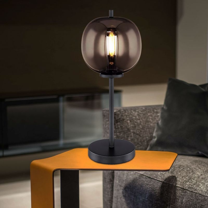 Multiple Style Glass Blacky Table Lamp