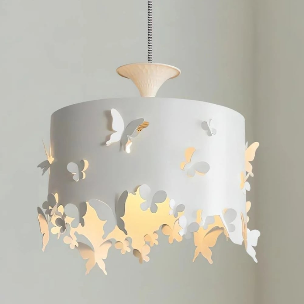 Cielora Butterfly Inspired Artistic Pendant Light – Living Room Accent T507