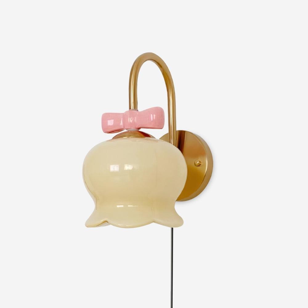 Cute Flowers Plug In Wall Lamp P047