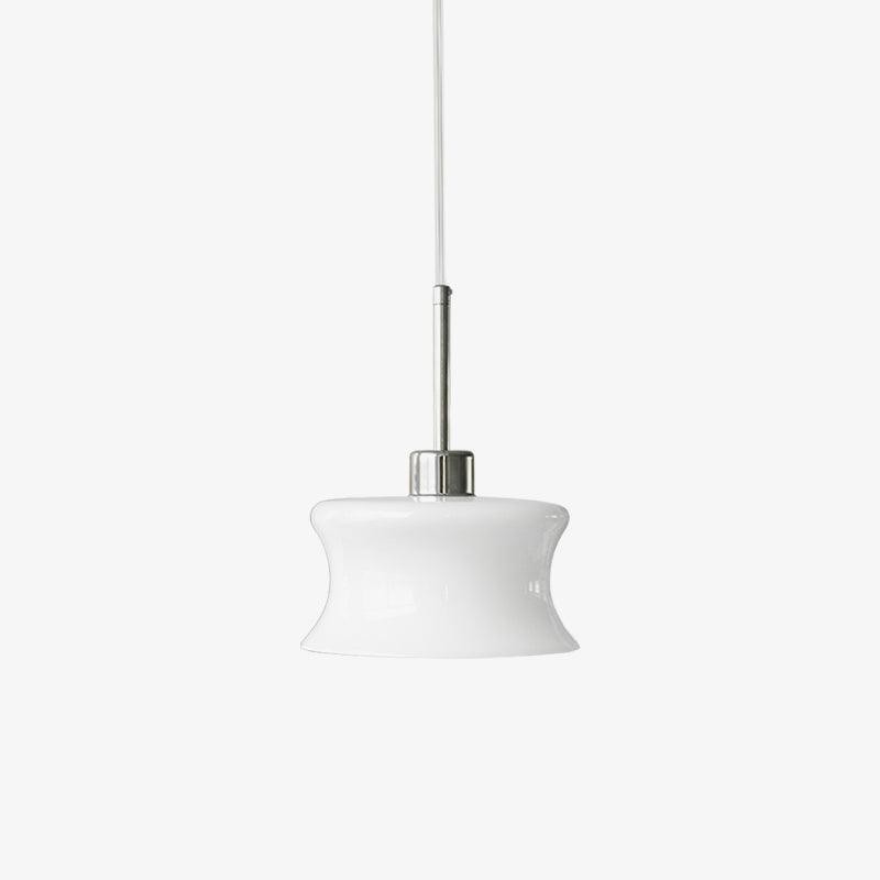 French Vintage Glass Window Pendant Lamp M392