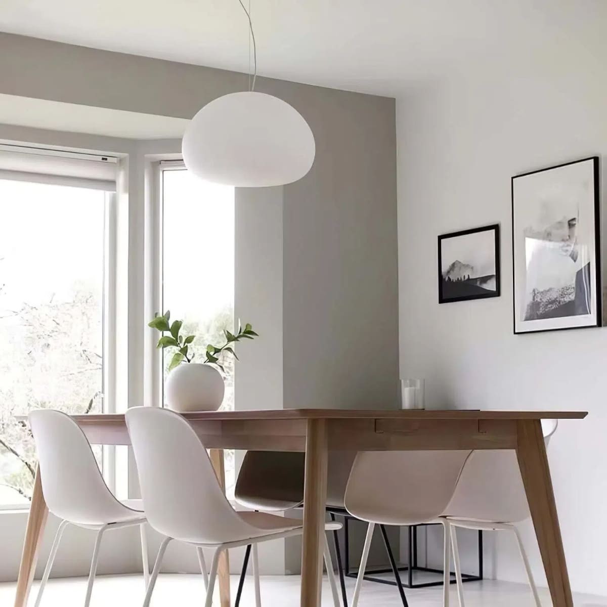 Steamed Bun Pendant Light M315